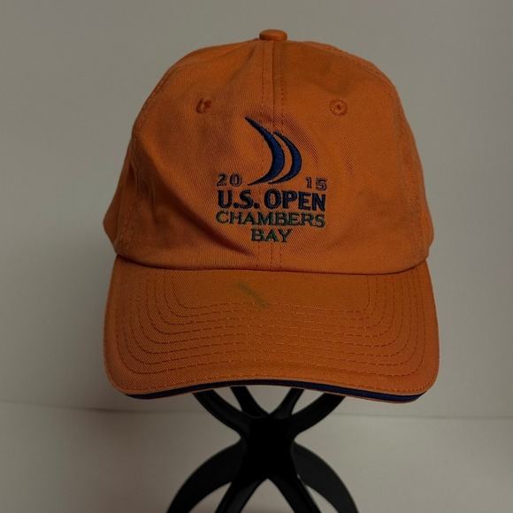 usga Other - 2015 U.S. Open Chambers Bay Golf Hat Adjustable Orange USGA Member